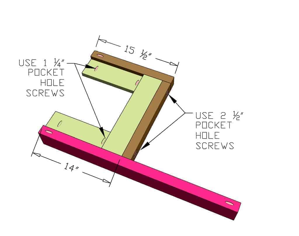 building rail for left side