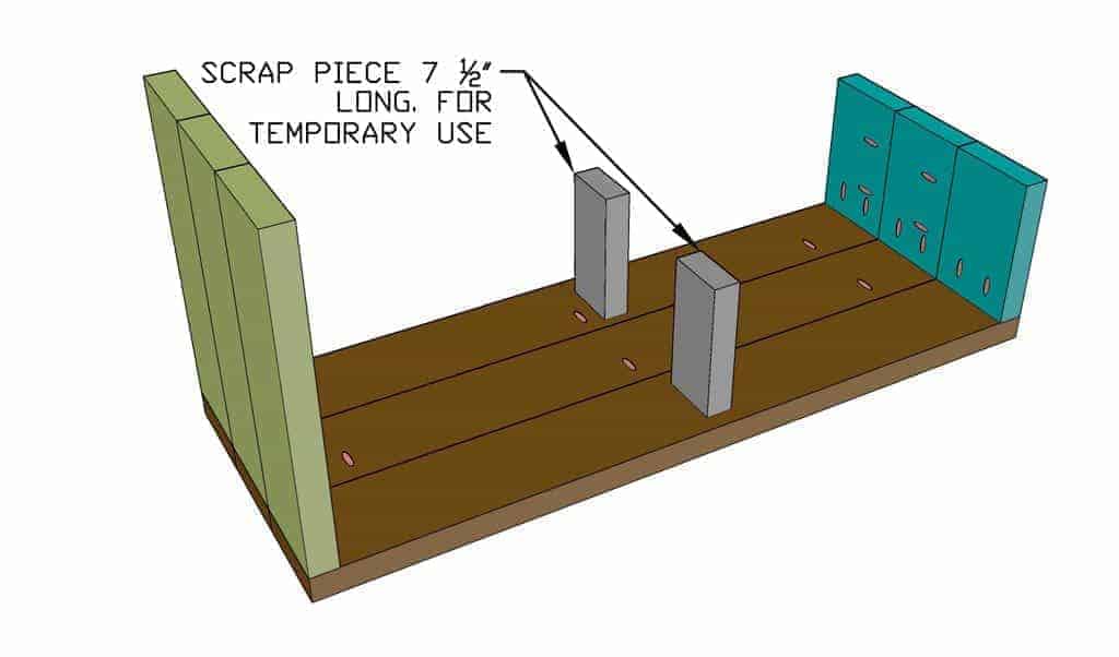 DIY entryway shoe rack bench