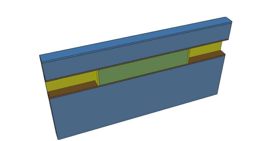 DIY Kign Size Headboard