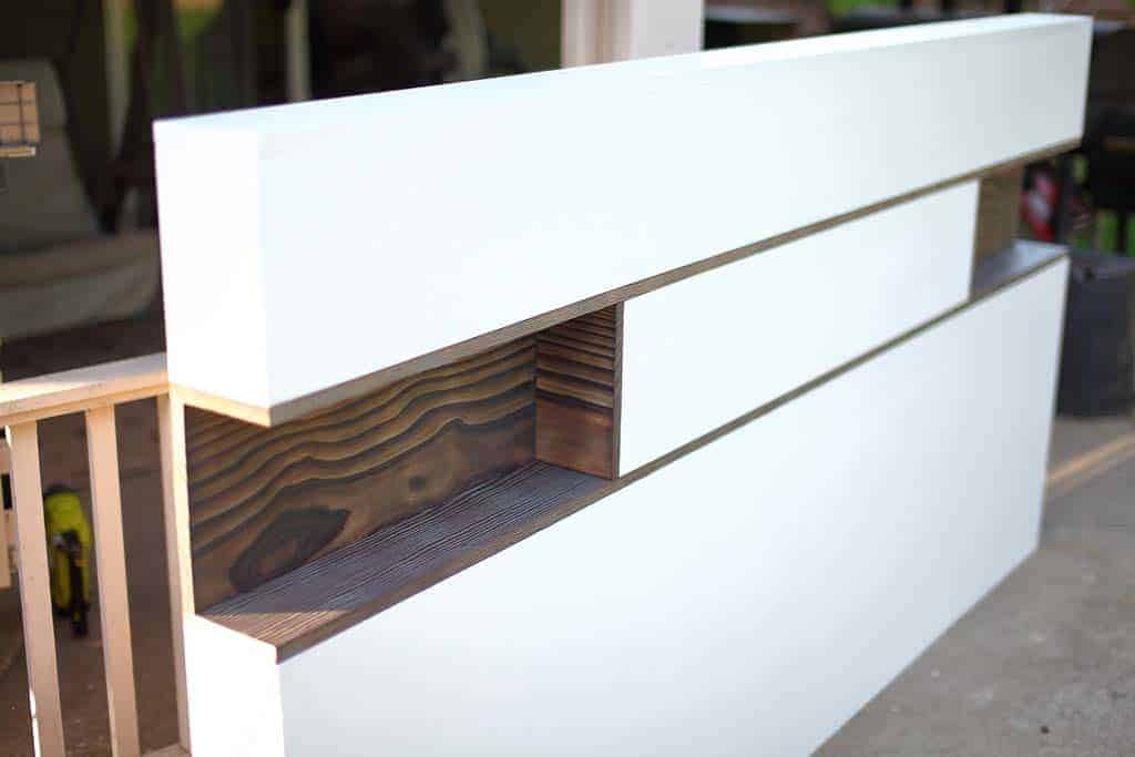 DIY Kign Size Headboard