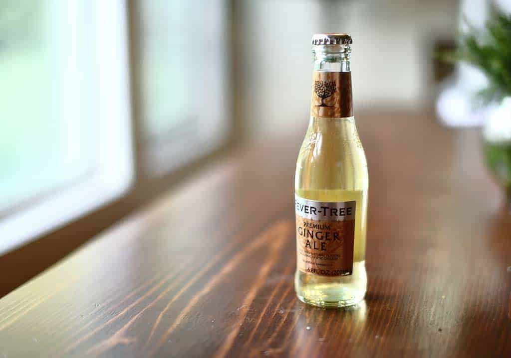fever tree premium ginger ale drink for DIY Wooden Table Centerpiece