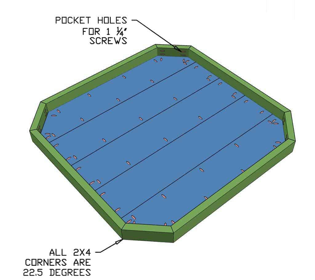 DIY Dining Table top