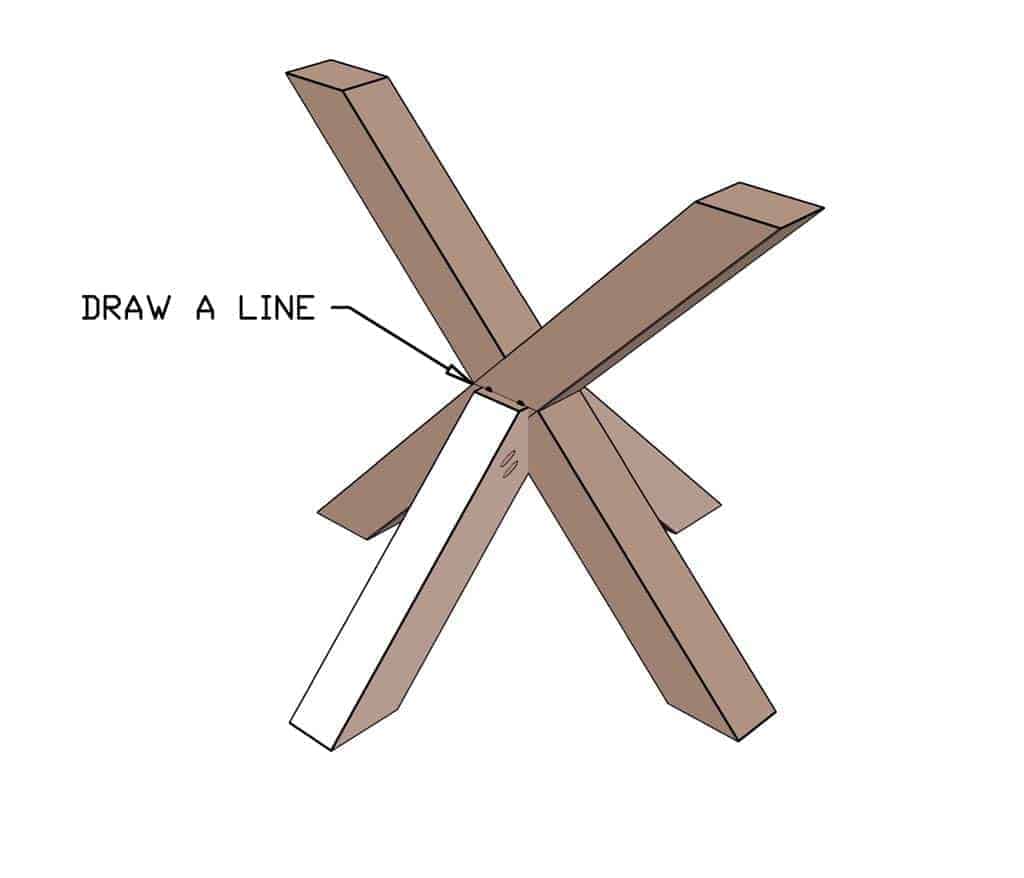 legs for the DIY Dining Table