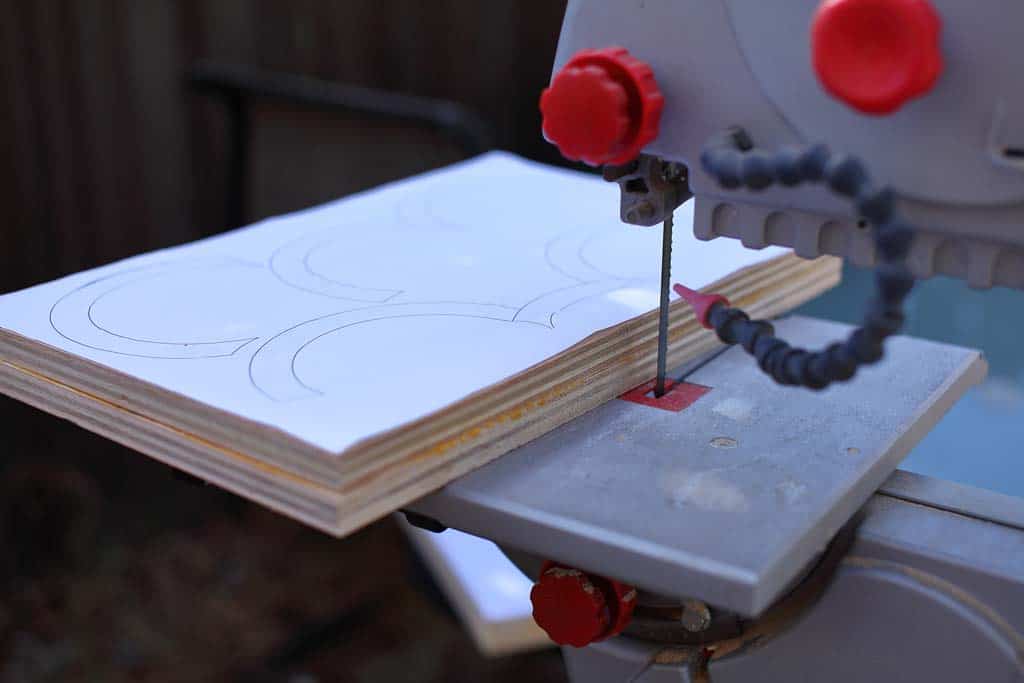 cutting out cloud shapes