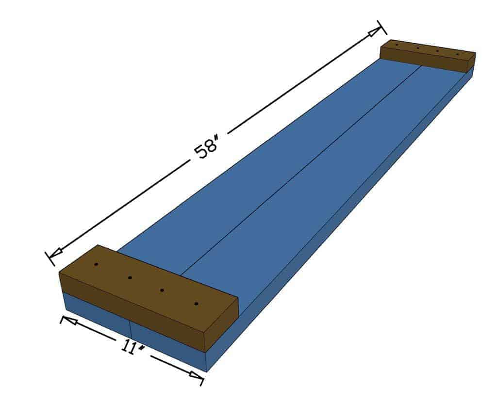 make frame for DIY Wood Go-Kart