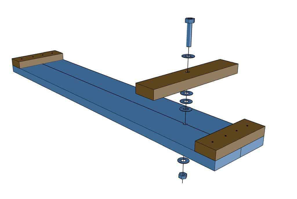 attach the steering part to DIY Wood Go-Kart
