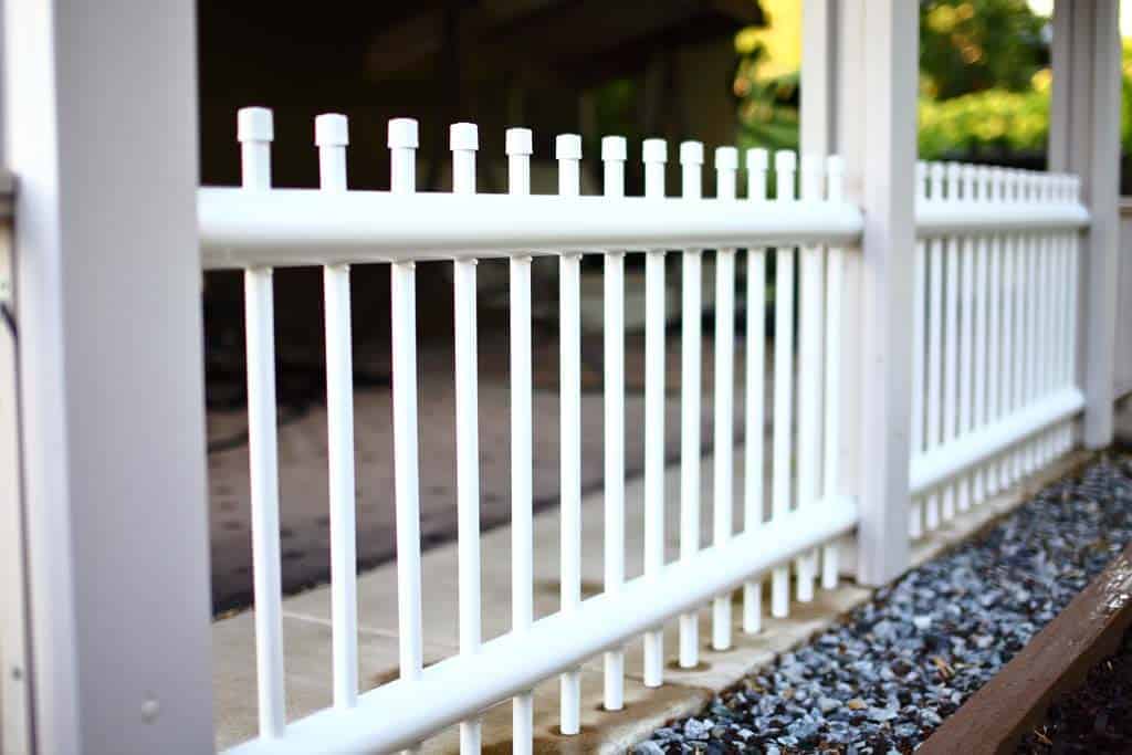 DIY PVC Pipe Patio Railing