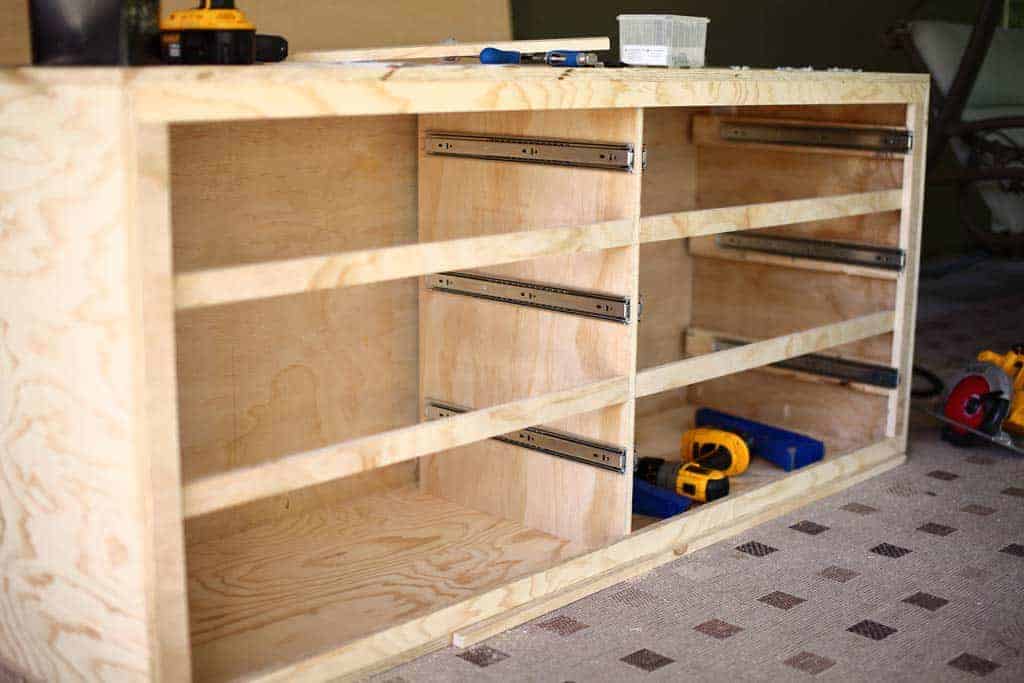 DIY 6 Drawer Dresser