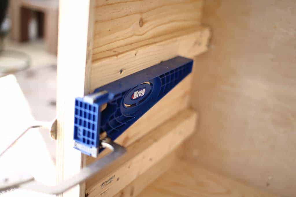 installing drawer slides inside the dresser