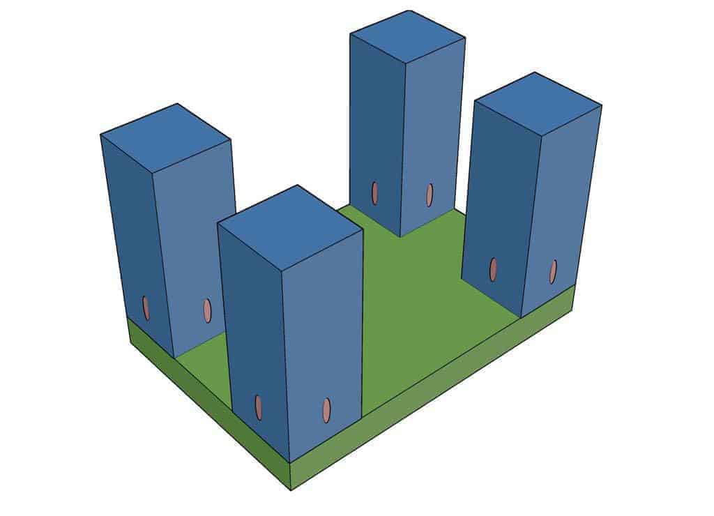 attaching legs for diy step stool for kids
