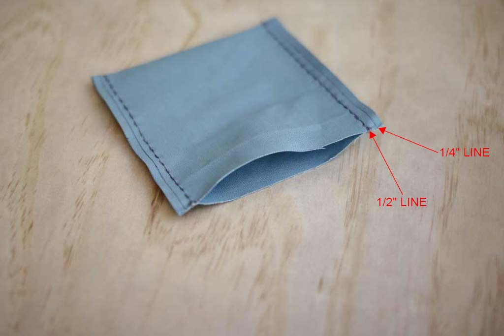 stitching bags for DIY Cornhole bags