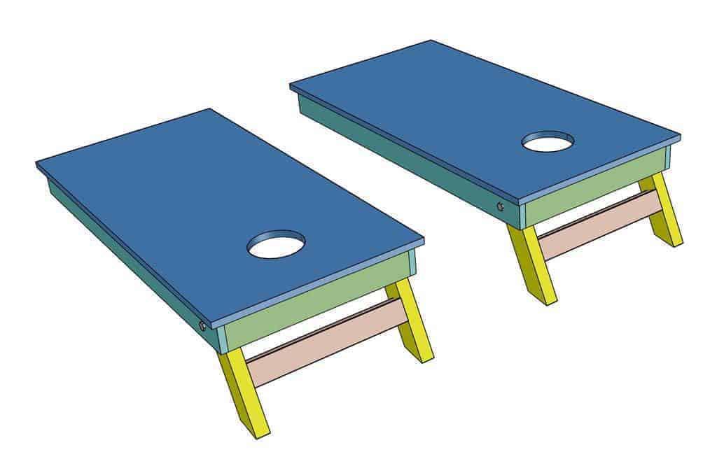 DIY Cornhole Boards