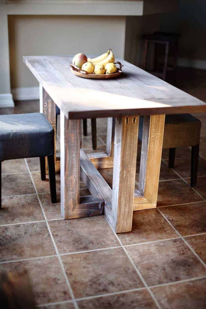 DIY Breakfast Table