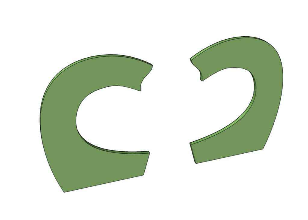 side pieces for the DIY Fruit Storage Container