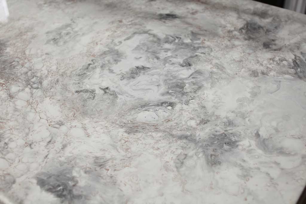 adding epoxy over table top