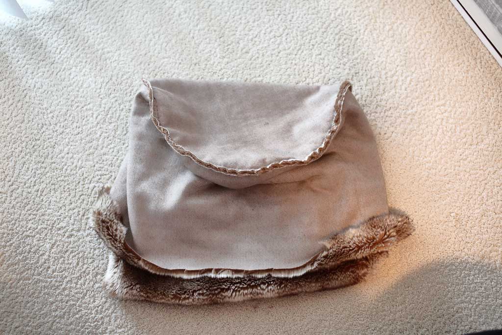 fabric for DIY Ottoman Pouf