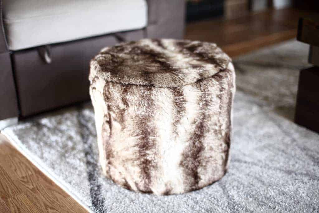 DIY Ottoman Pouf