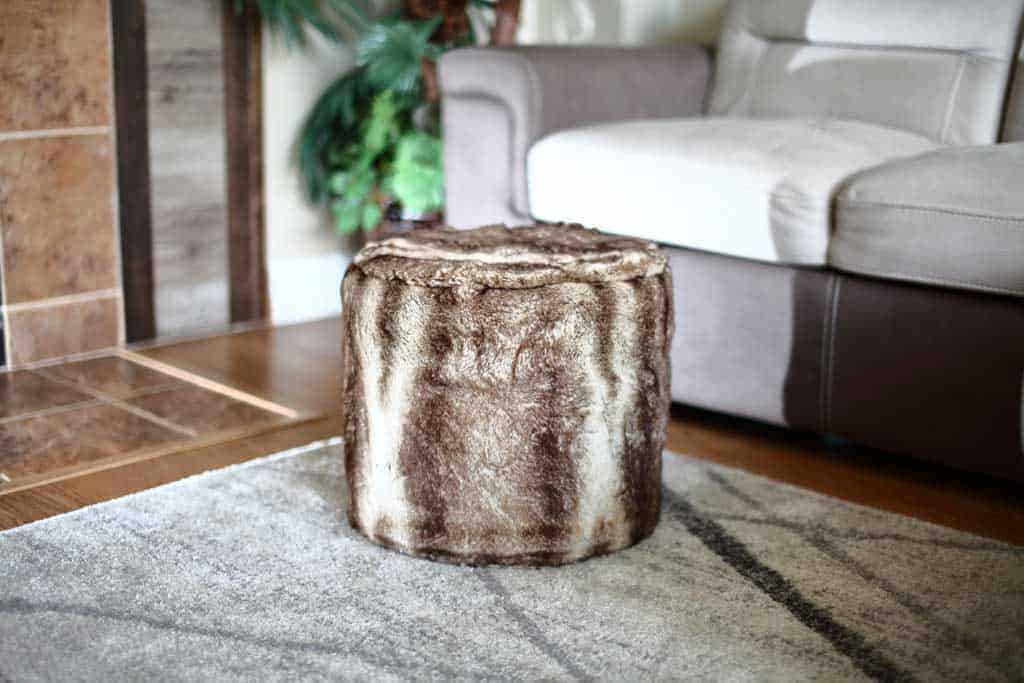 DIY Ottoman Pouf