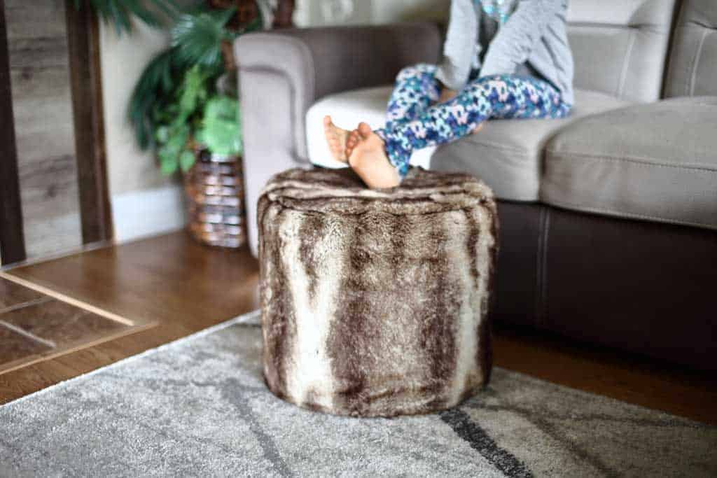 DIY Ottoman Pouf
