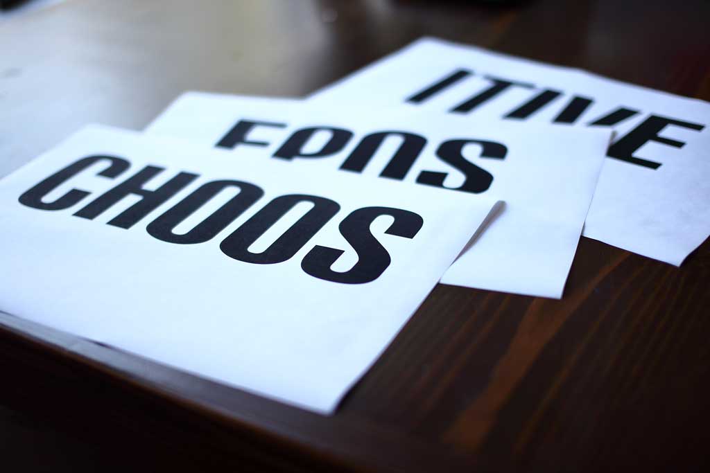 printed letter for DIY Reclaimed Wood Frame Sign