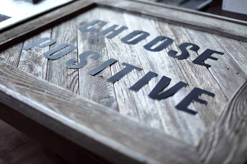 DIY Reclaimed Wood Frame Sign