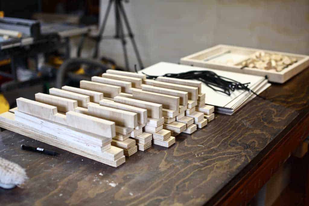 material for DIY Pucket Game