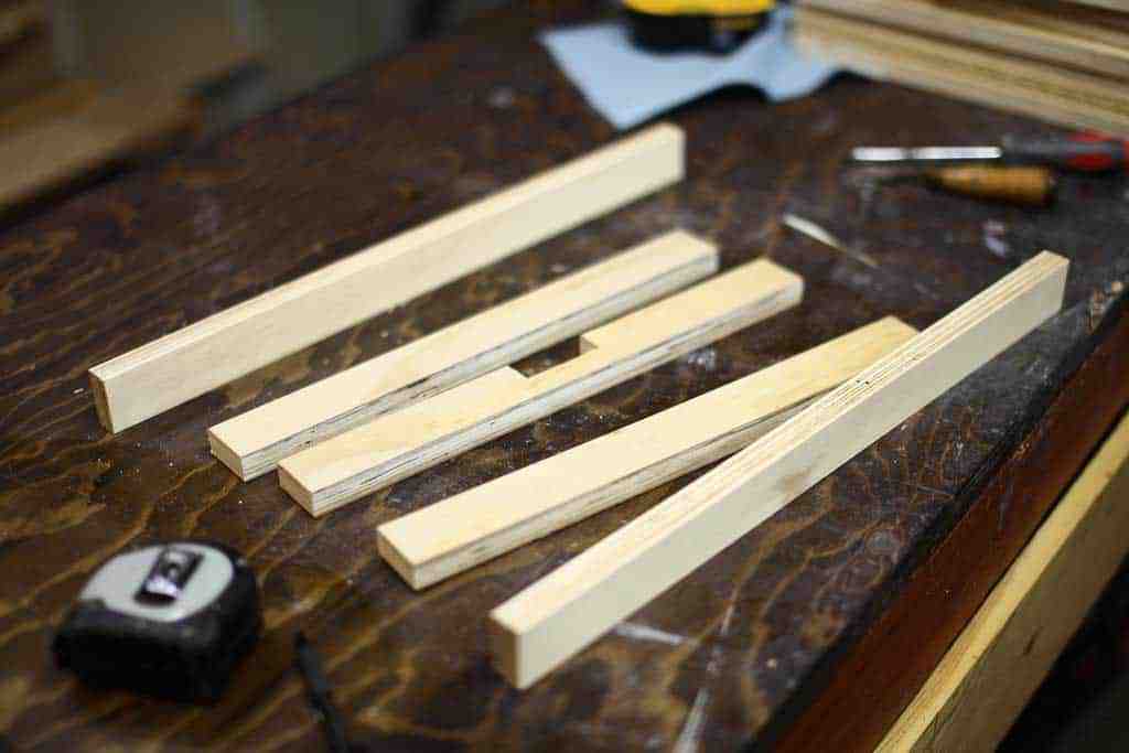 pieces for DIY Pucket Game