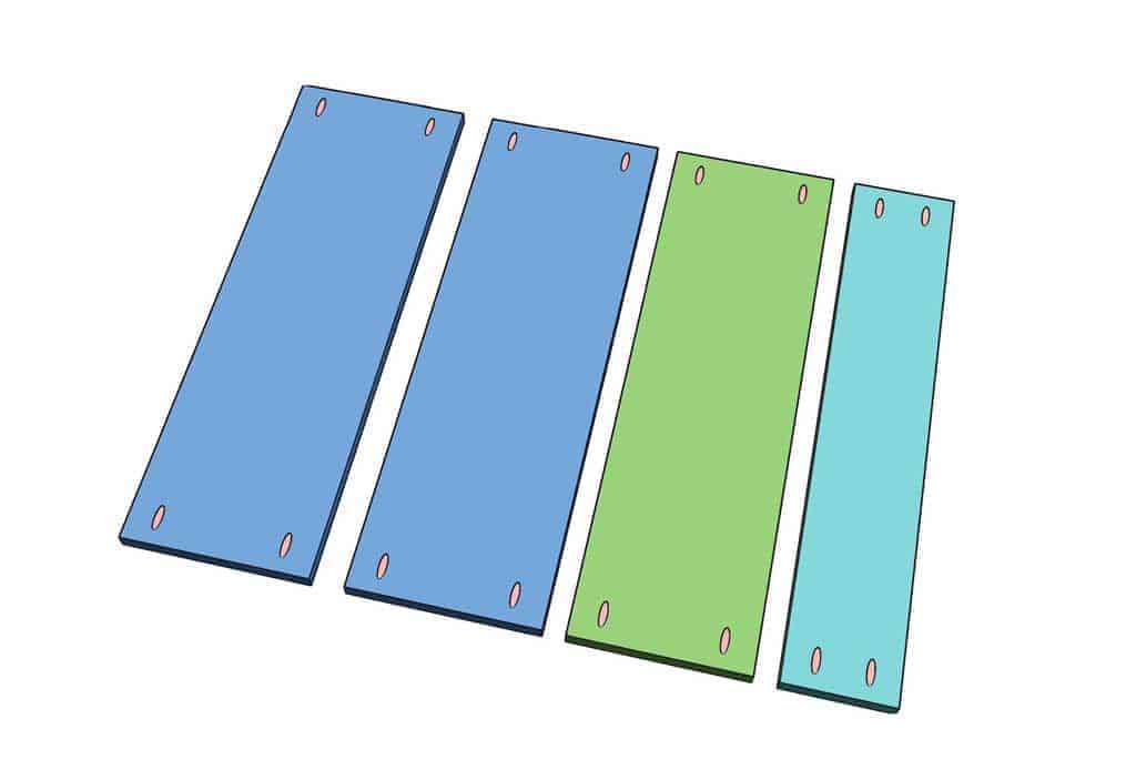 pocket hole for shelf boards
