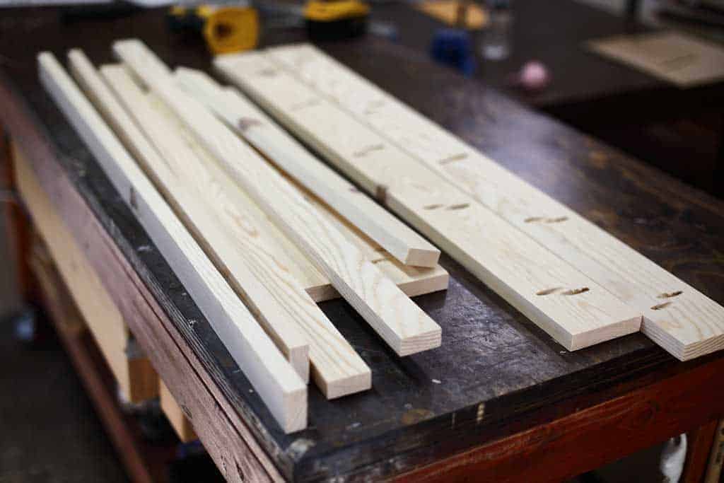 boards for water ramps for DIY Sensory Table