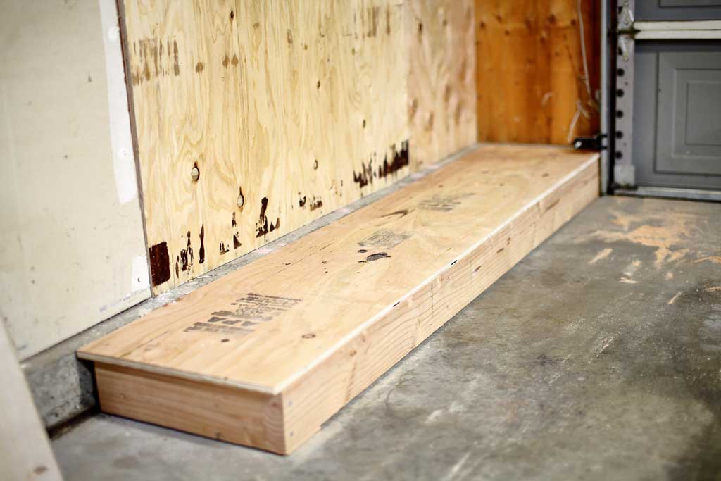 DIY Garage Cabinets Base