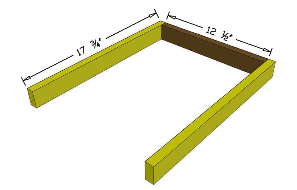 assemble the boards for DIY Toddler Step Stool