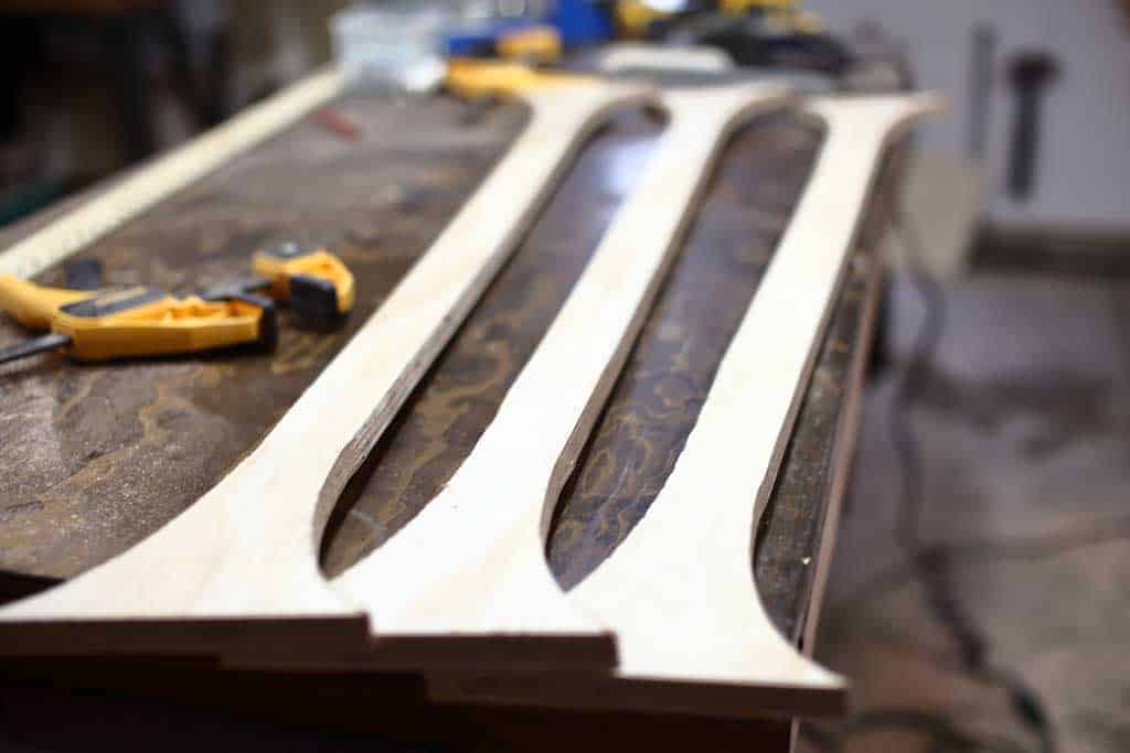 stretchers for bench