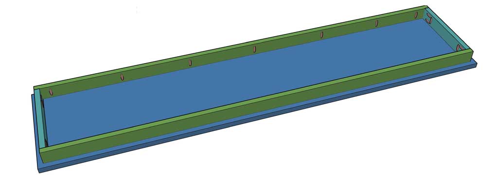 bench seating assembled