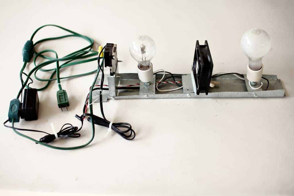 wiring for incubator