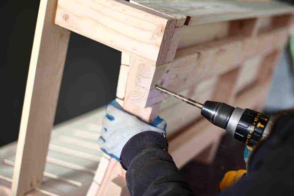 drilling holes for the eye-hooks