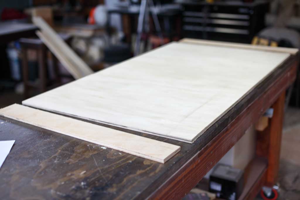 backboard for the DIY Wall Ball Maze Game