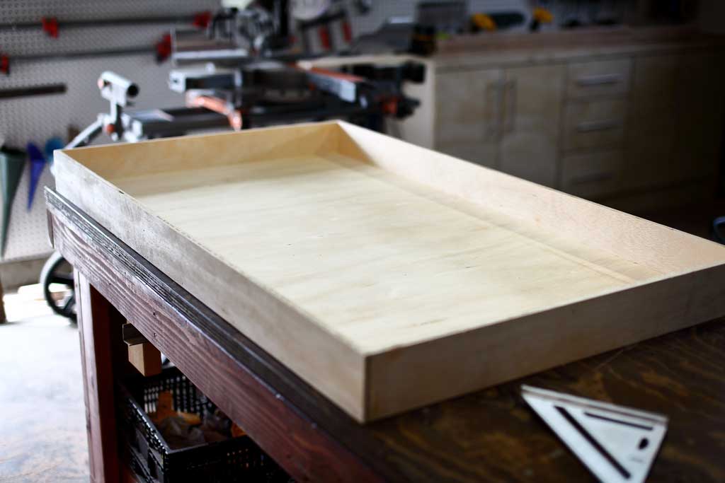 DIY Wall Ball Maze Game frame