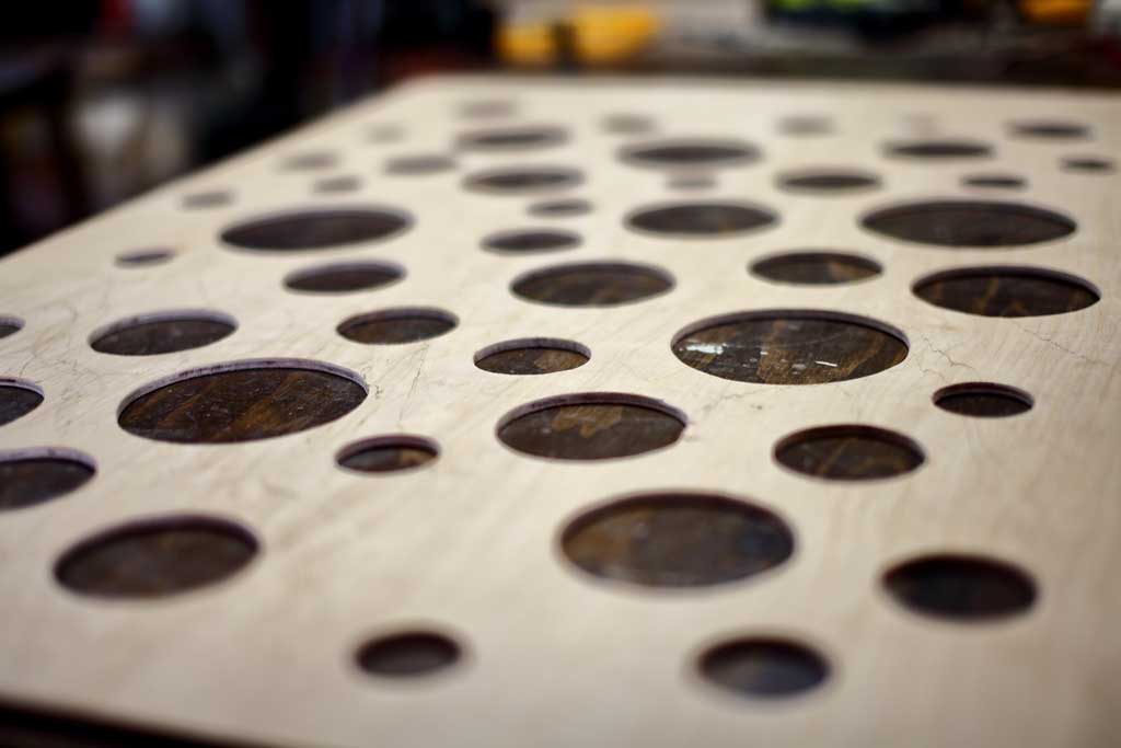 wall ball game front board