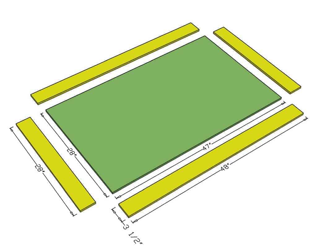 frame boards for DIY Wall Ball Maze Game