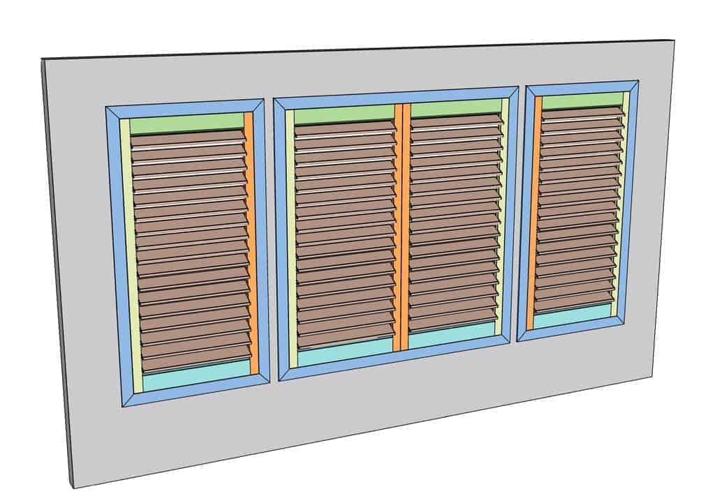 DIY Plantation Shutters