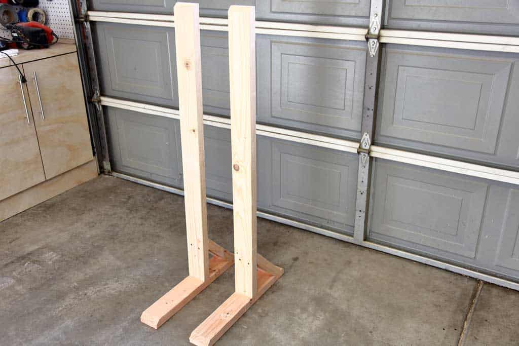 base and the post at attached together