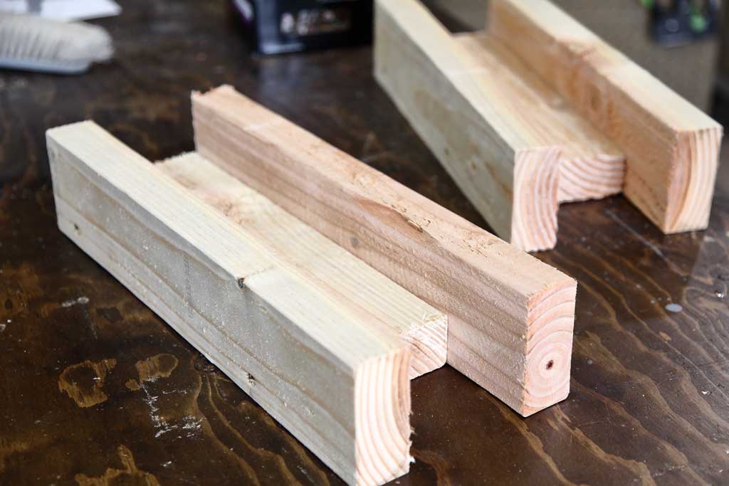 making legs for the bench press
