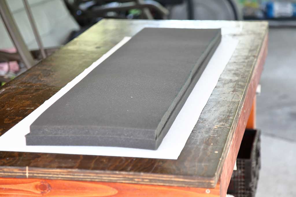 cushion and fabric for the bench press