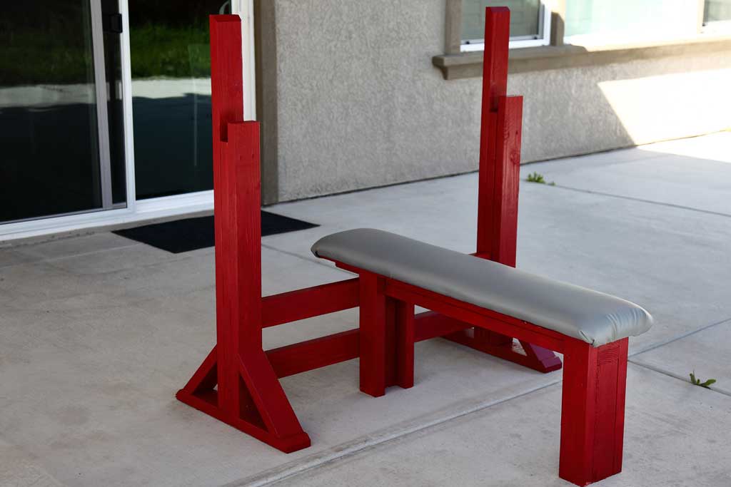 diy workout bench press