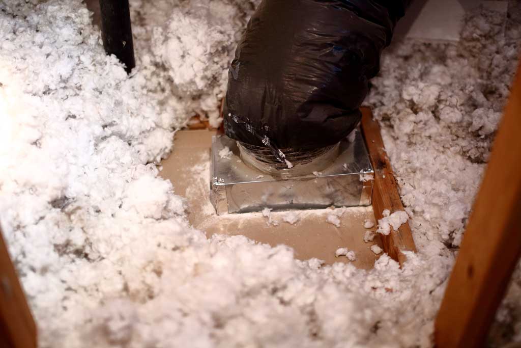 duct attached to c-can