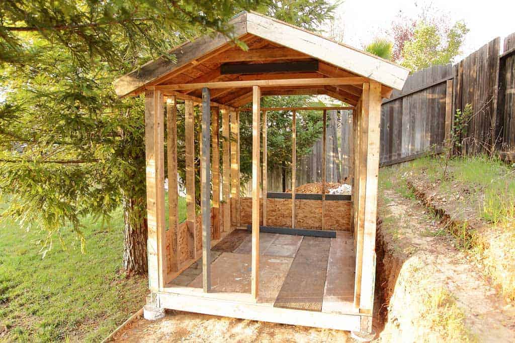 DIY Chicken Coop frame