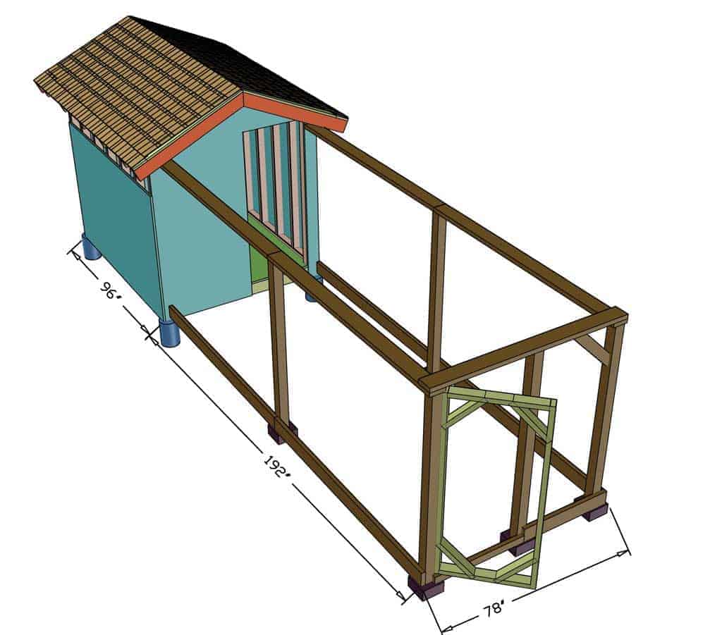 DIY Chicken Coop Dimensions