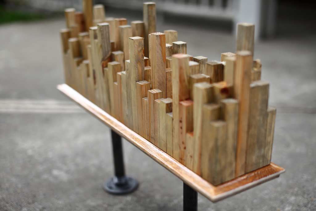 DIY bathroom light fixture