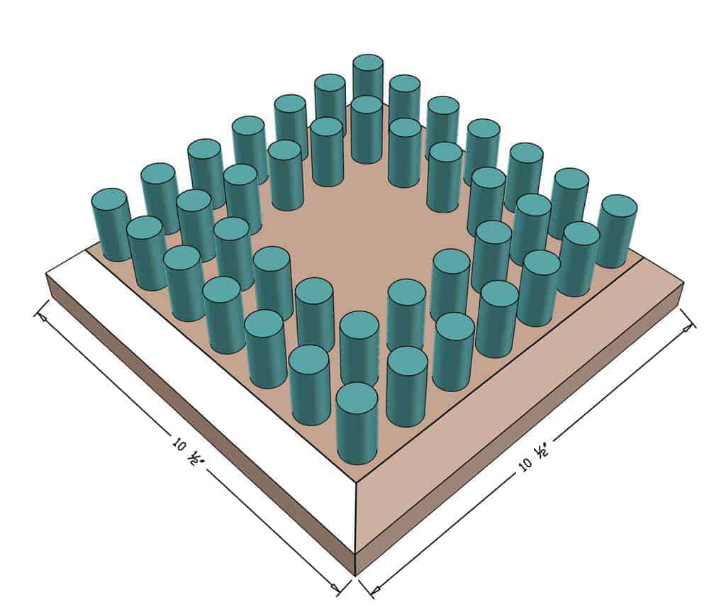 DIY memory chess game