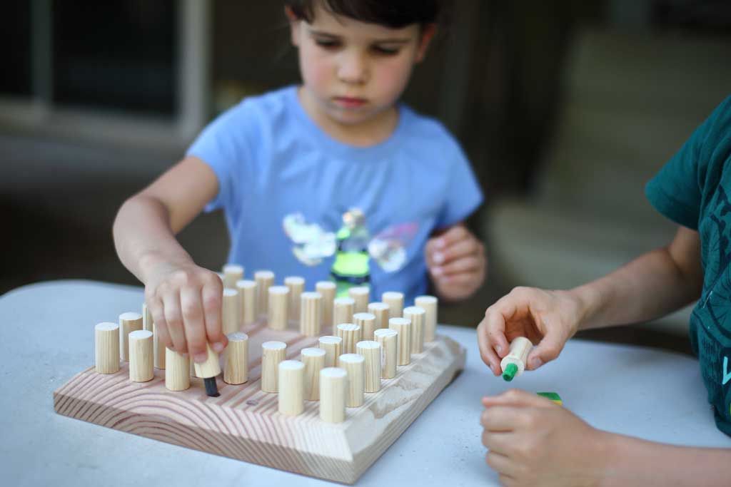 DIY memory chess game